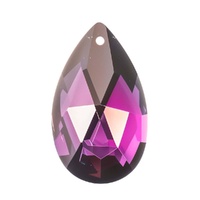 Crystal Lane Faceted Teardrop Pendant x Amethyst - Factory Seconds