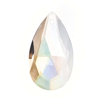 Crystal Lane Faceted Teardrop Pendant - Crystal AB