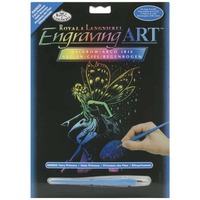 Rainbow Foil Engraving Art Craft Kit - Fairy Princess