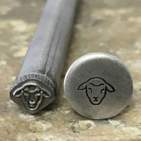 Metal Stamping Tool Specialty Steel Design Stamp - Lamb