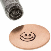 Metal Stamping Tool Specialty Steel Design Stamp - Smiley Face