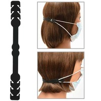 Black Face Mask Mates Extender - Helps avoid discomfort of masks