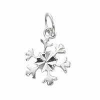Sterling Silver Charm with Jump Ring - Snowflake