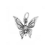 Sterling Silver Charm with Jump Ring - Butterfly