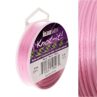 Knot-it Satin Cord - Mauve x 5 yard spool