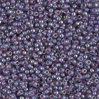 Miyuki Seed Beads 11/0 - Aqua Lined Amethyst AB