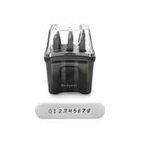 Impressart Signature Number Metal Punch Stamp Set - Bridgette x 3mm