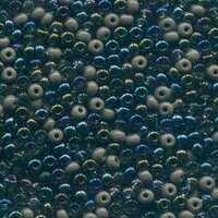 Czech Glass Seed Beads Size 6/0 - Hematite Mix x 20g
