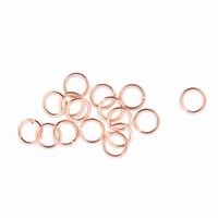 Jump Rings Round - Rose Gold Plated x 4mm
