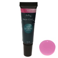 Resin Craft by Me - UV Resin Hard x Pink 10ml Tube