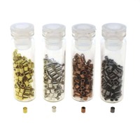 Tube Crimp Beads Assorted Pack - 600 pieces