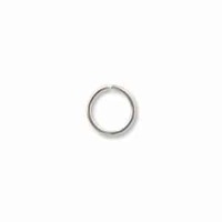 Sterling Silver Open Jump Rings - 10 x 6mm