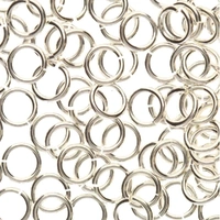 Sterling Silver Open Jump Rings - 10 x 4mm