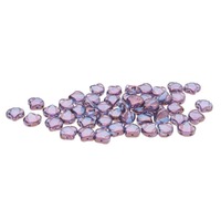 Ginko Beads - Luster Transp Amethyst