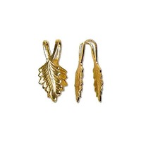 Glue-on Leaf Bail x Gold Plated