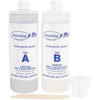 Resin Epoxy Kit Clear Cast Plus - Large Use as a casting resin or high gloss clear coat