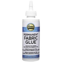 Aleene's Permanent Fabric Glue Adhesive for glitter trims embellishments
