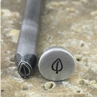 Metal Stamping Tool Specialty Steel Design Stamp - Single Leaf