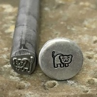 Metal Stamping Tool Specialty Steel Design Stamp - Cat