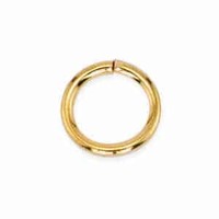Jump Rings - Gold Plated 6mm x 144 Pieces