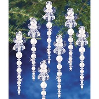 Beaded Ornament Kit - Icicle Angels