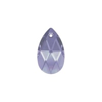 Swarovski Crystal Teardrop Pendant - Tanzanite x 16mm
