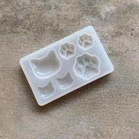 Silicone Mold for Resin - Cat Dog Paw