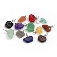 Semi-Precious Charms - Assorted Pack of 12