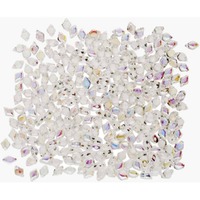 Czech Glass Mini Gemduo Beads - Crystal AB