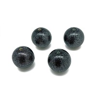 Midnight Shimmer Large Vintage Lucite Bead