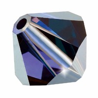 Preciosa Crystal Bicone Beads - Deep Tanzanite x 4mm