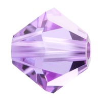 Preciosa Crystal Bicone Beads - Violet x 4mm