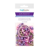 Luxe DIY Bead Kit - Purple