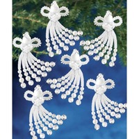 Beaded Ornament Kit - Chenille Angels