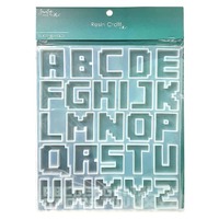 Silicone Mold for Resin - Alphabet - Factory Seconds
