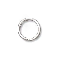 Sterling Silver Split Rings - 5mm x 10