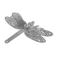 Dragonfly Enhanced Filigree Craft Charm