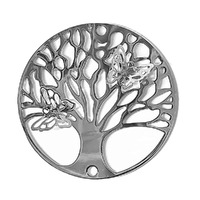 Butterfly Tree of Life Enhanced Craft Charm