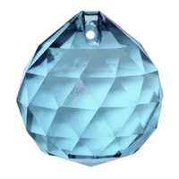 Crystal Sphere - Light Aqua x 30mm