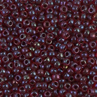 Miyuki Seed Beads Size 8/0 - Garnet Ab x 22g