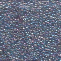 Miyuki Seed Beads Size 8/0 - Amethyst Lined Crystal Ab x 22g