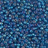 Miyuki Seed Beads Size 8/0 - Capri Blue Ab x 22g