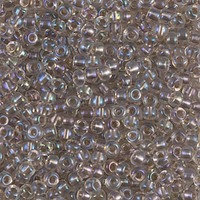 Miyuki Seed Beads Size 8/0 - Taupe Lined Crystal Ab x 22g