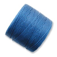 Beadsmith S-Lon Nylon Beading Cord Tex210 - Blue x 77 Yards