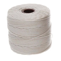 Beadsmith S-Lon Nylon Beading Cord Tex210 - Cream x 77 Yards