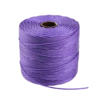 Beadsmith S-Lon Nylon Beading Cord Tex210 - Violet x 77 Yards