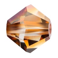 Preciosa Crystal Bicone Beads - Crystal Venus 6mm
