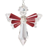 Crystal Angel Beaded Suncatcher Kit - January Birthstone