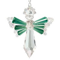 Crystal Angel Beaded Suncatcher Kit - May Birthstone