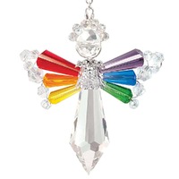 Crystal Angel Beaded Suncatcher Kit - Rainbow